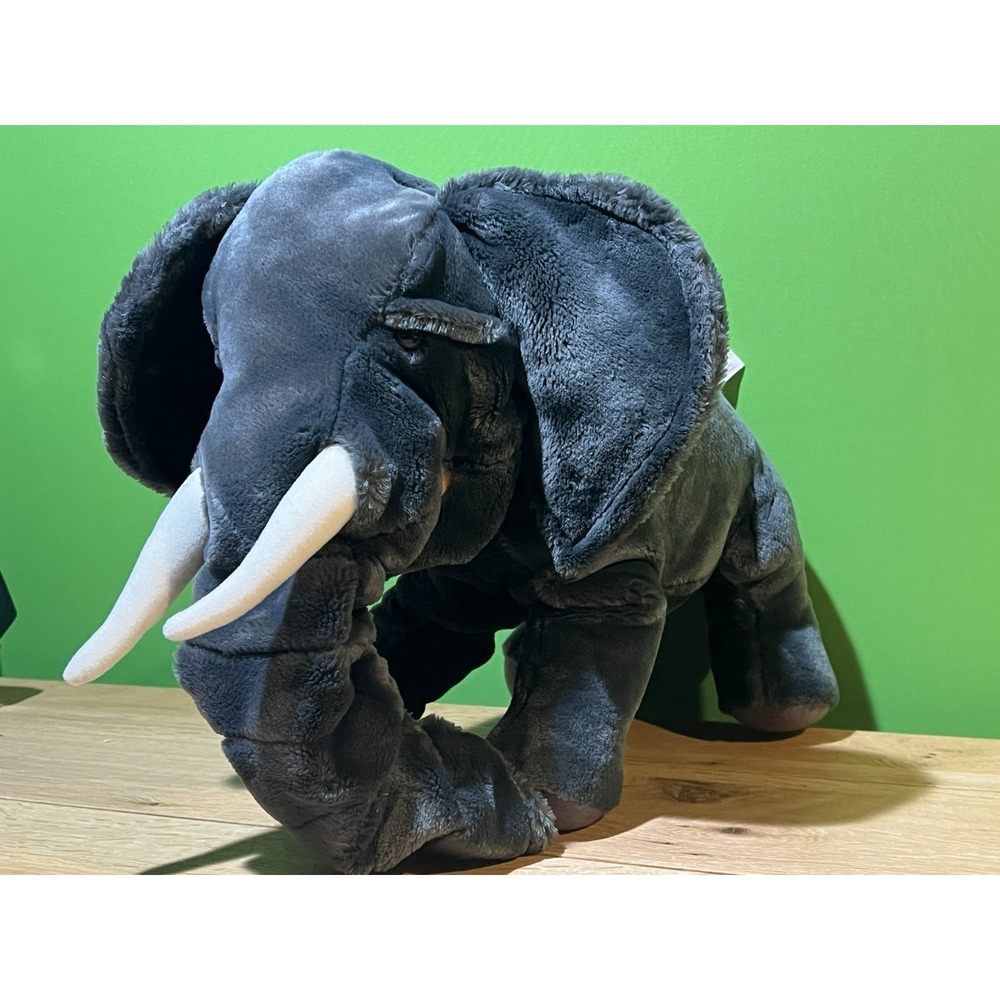 Folktails Folkmanis Elelphant  Large 20" Hand Puppet‎ Full Body Plush Reali